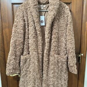 Philosophy Brown Teddy Jacket